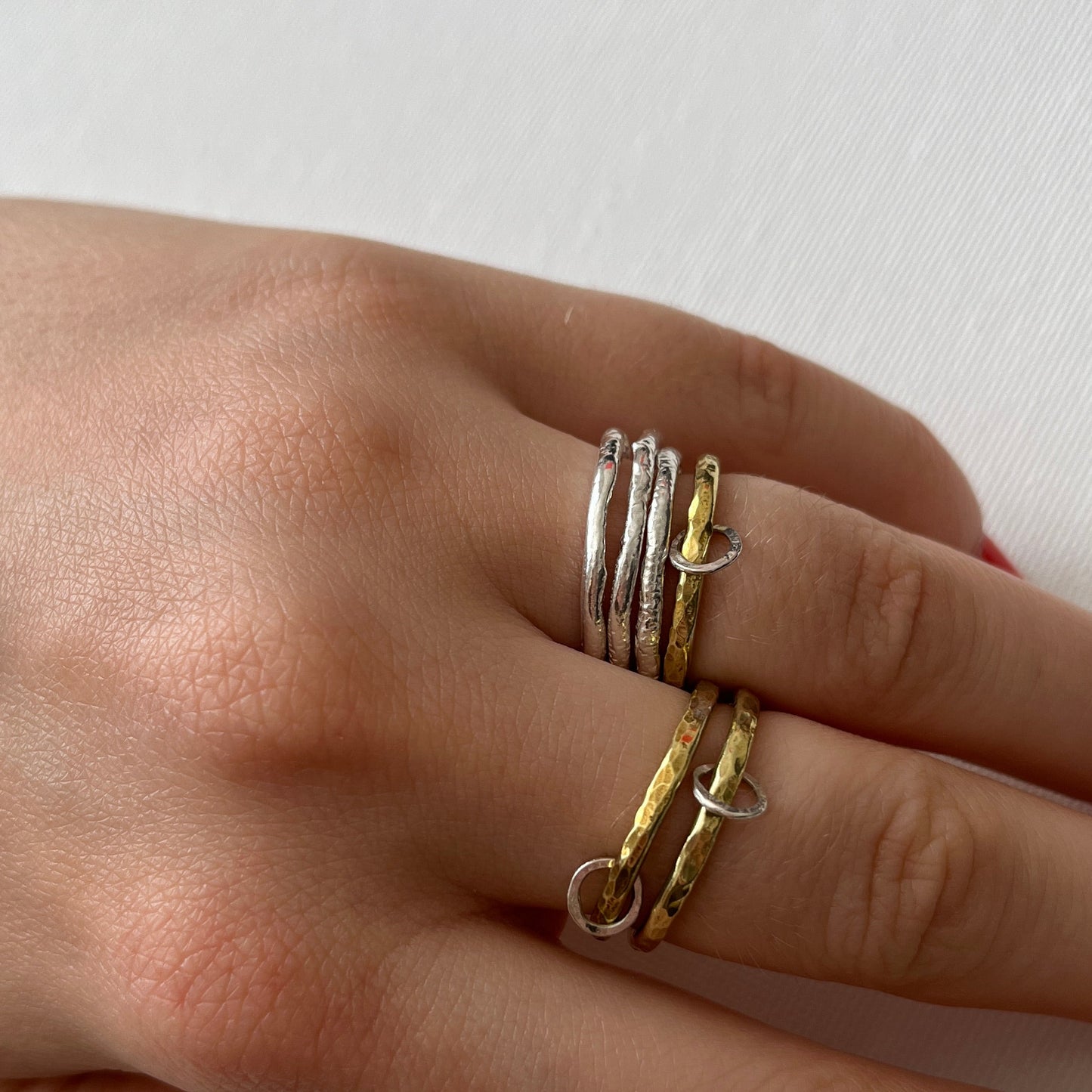 Eco-Silver Stacking Ring