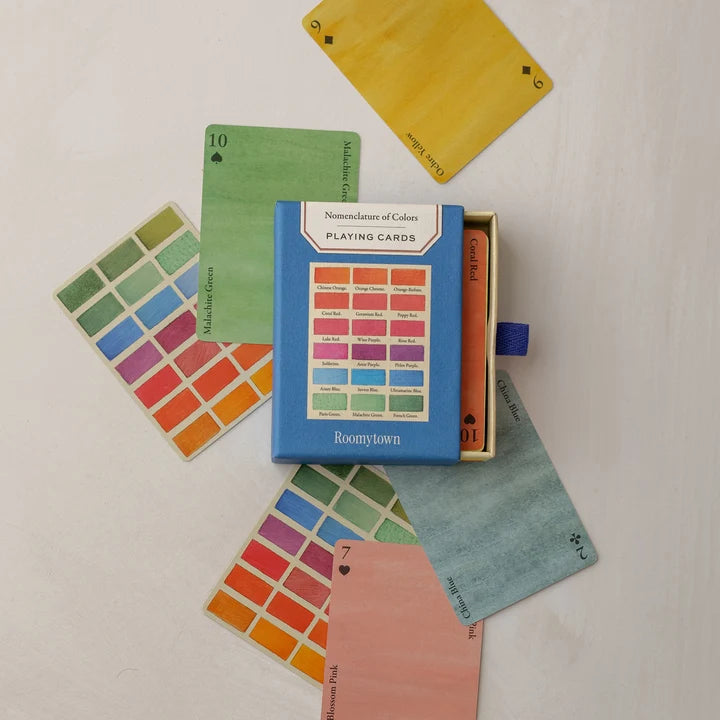Playing Card Deck - Nomenclature of Colours
