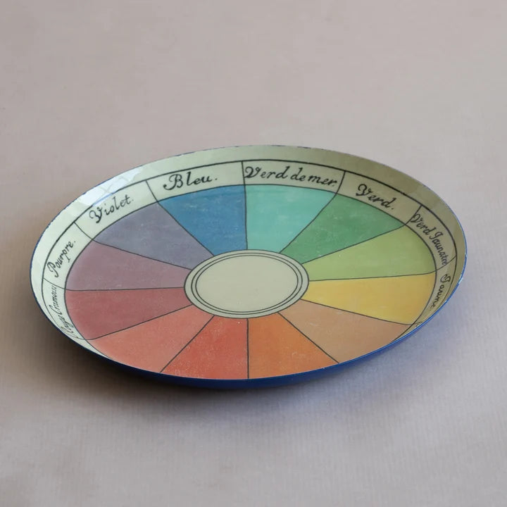 Round Enamel Tray - Cercle Chromatique