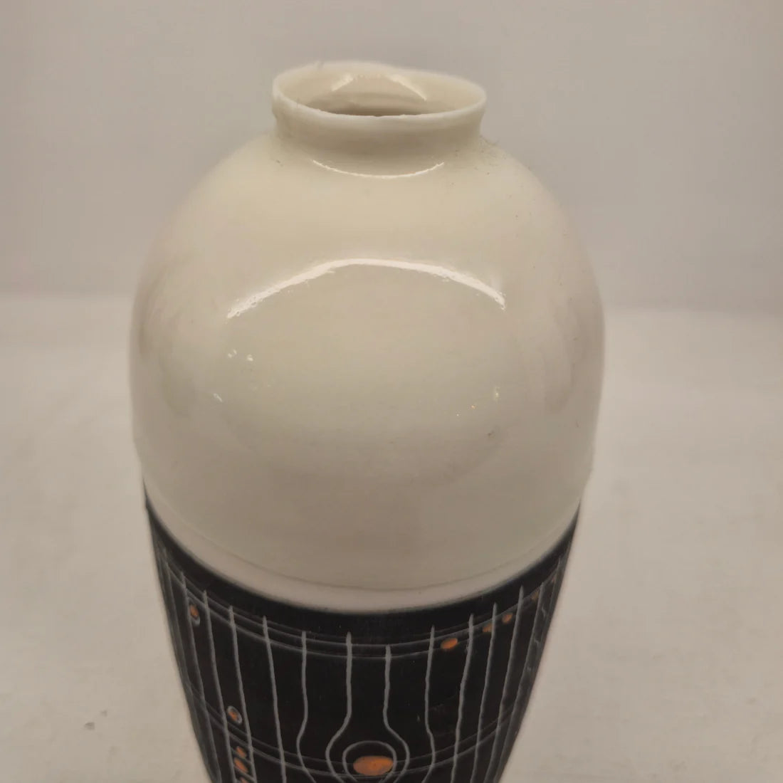 Sarah Cooling Sgraffito Bottle - Orange Pop