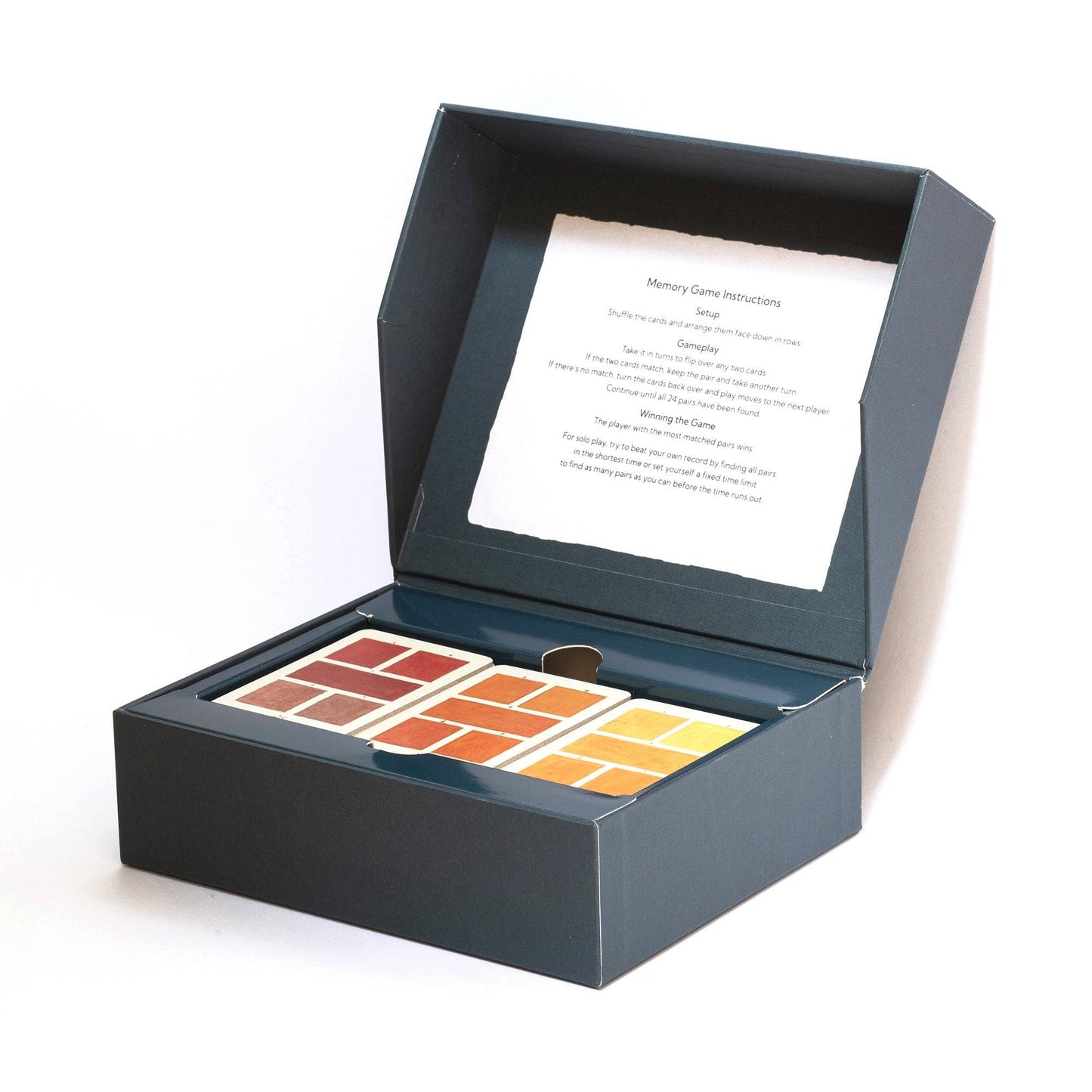 Memory Card Game - Watercolour Swatches