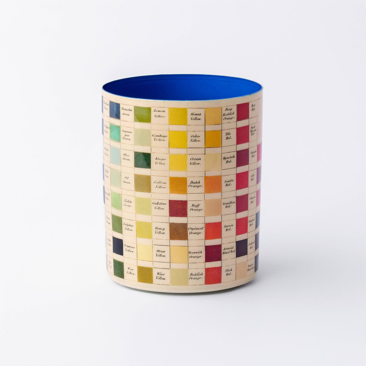 Enamel Storage Pot - Werner's Nomenclature of Colours