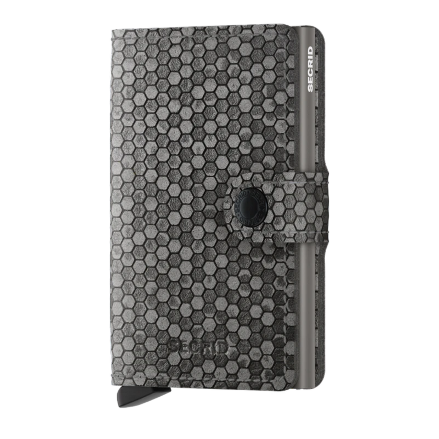 Mini Wallet - Hexagon Grey