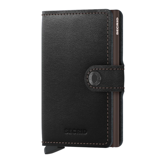 Mini Wallet - Original Black-Brown