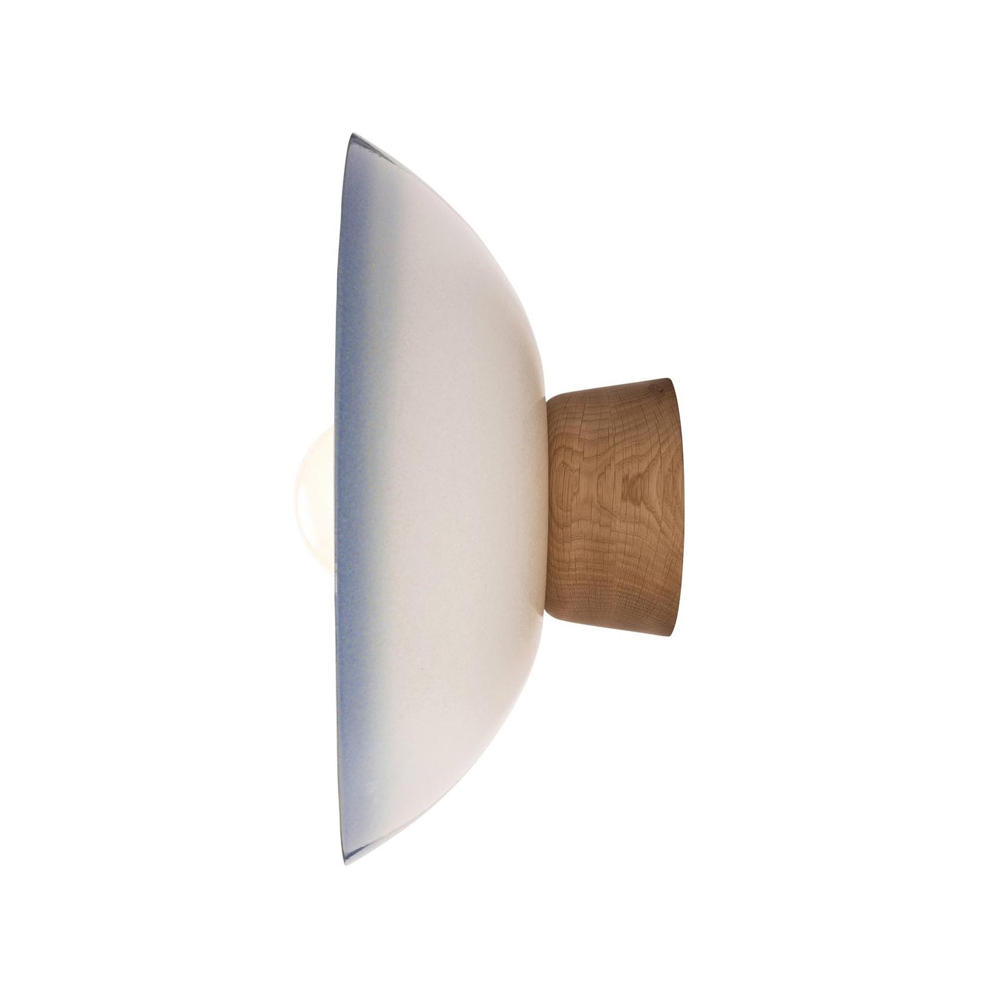 Studio Haran Dawn Oak and Ceramic Wall Light